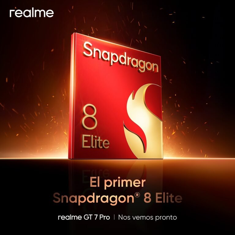 realme anuncia la llegada a España del GT 7 Pro, primer móvil con Snapdragon 8 Elite
